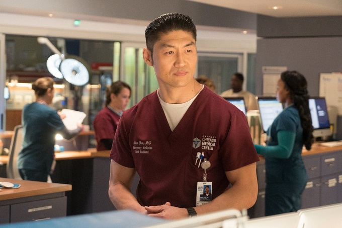 CHICAGO MED -- "Lose Yourself" Episode 216 -- Pictured: Brian Tee as Ethan Choi -- (Photo by: Elizabeth Sisson/NBC)