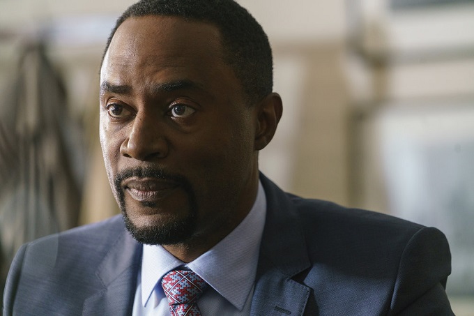 CHICAGO JUSTICE -- "Uncertainty Principle" Episode 107 -- Pictured: Richard Brooks as Paul Robinette -- (Photo by: Parrish Lewis/NBC)